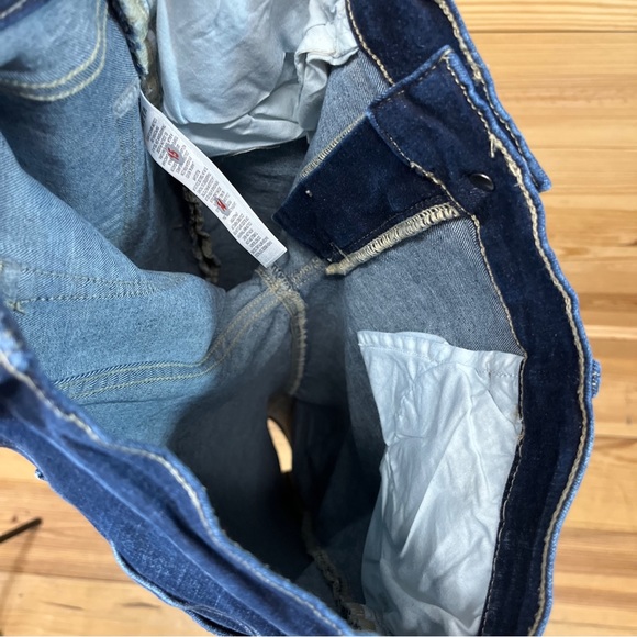 Frame Denim 27 Le Skinny de Jeanne Crop Dark Wash Stretch Denim - Picture 13 of 14